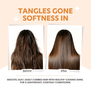 Suministros al por mayor para el cuidado del cabello: <span class=keywords><strong>Acondicionador</strong></span> desenredante de coco sin sulfatos para el cabello rizado o seco, que cura los nudos. - Product Image 6