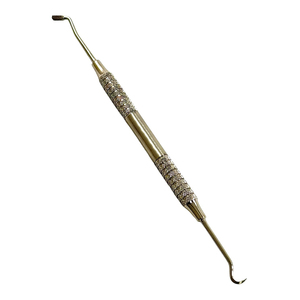 Instruments de remplissage en résine composite dentaire, tête plaquée titane, ensemble de restauration à manche épais, instruments de remplissage dentaire - Product Image 2