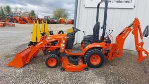 Used Kubota BX Series 23S Wheel Tractor 24HP Compact Farm Utility Tractor 50 Hour Backhoe for Field Work - Product Image 2
