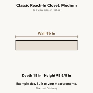 Système <span class=keywords><strong>de</strong></span> rangement pour placards <span class=keywords><strong>de</strong></span> chambre à coucher avec portes coulissantes ou pliantes, étagères à chaussures, tiroirs et double penderie, <span class=keywords><strong>sur</strong></span> <span class=keywords><strong>mesure</strong></span>, fabriqué à Houston - Product Image 6