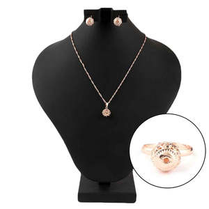 Women's Fancy <b>Locket</b> Set - Golden - Product Image 1