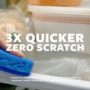 ฟองน้ำขัดทำความสะอาด Scotch-Brite Zero Scratch แบบห่อแยกชิ้น 24 ชิ้น - Product Image 4