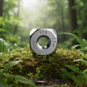 <b>Flat</b> Head <b>Screw</b> DIN 603 M6x90 Galvanised Steel Square End Hex Nut 50 Pieces - Product Image 3