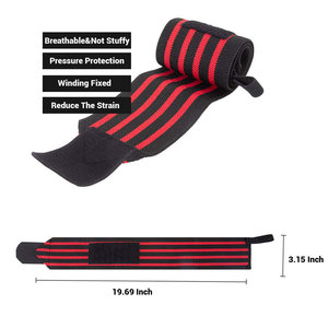 Poignet d'haltérophilie robuste personnalisé 2025 nouveauté poignet d'haltérophilie réglable enveloppement - Product Image 3