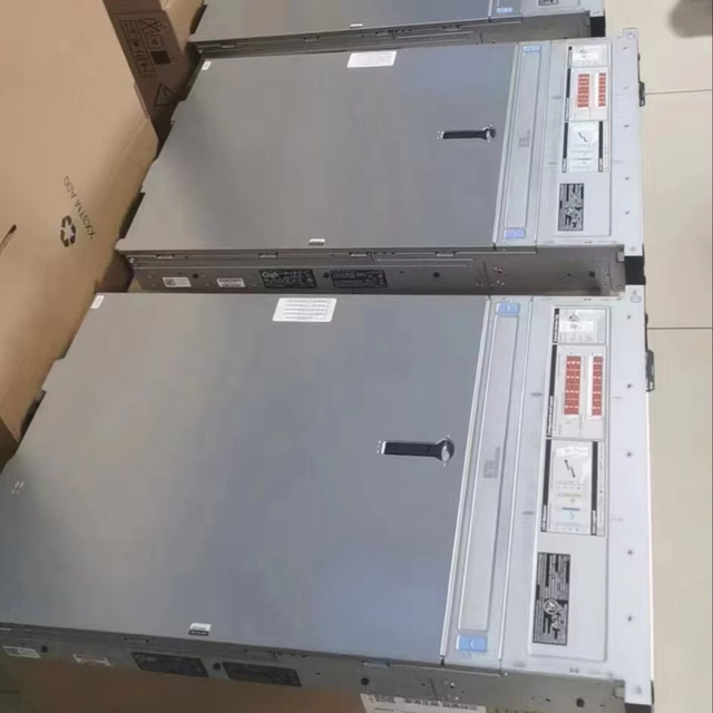 Original New Rack Server R640/Silver 4210/2*16GB 3200MHz DDR4/2*480GB SSD SATA/H730P/ Quad Port 1G Base-T / 2*495W / Rails