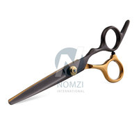 Ensemble de 2 pièces en acier inoxydable, 7 pouces, ciseaux de coupe de cheveux et d'amincissement, Kits de Salon de coiffure avec peignes