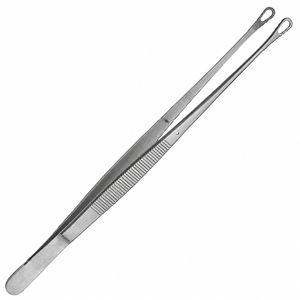 Pinzas para Tejidos de Acero Inoxidable con Puntas Dentadas, Pinzas Quirúrgicas - Product Image 1