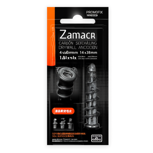 Tassello Autoperforante in Zamak per Cartongesso 14x38mm con Vite 4.5x30mm PROMOFIX Confezione da 100 - Product Image 2