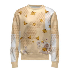 ชุดเสื้อสเวตเตอร์คอกลมสำหรับผู้ชายเสื้อสเวตเตอร์คอกลมแบบสวมหัวลำลองสำหรับผู้หญิง - Product Image 1