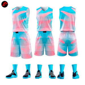 ชุดกีฬาบาสเก็ตบอลคุณภาพระดับพรีเมี่ยมดีไซน์ใหม่ล่าสุด2023ออกแบบได้ตามต้องการระบายอากาศขนาดบวกดีไซน์ของคุณเองได้ - Product Image 3