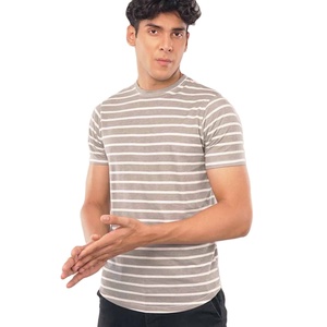 Wholesale Combed Ringspun Cotton Blank T <b>Shirts</b> Tear Away Label High Density Fabric For DTG Print Bulk Sourcing Canada Market - Product Image 1