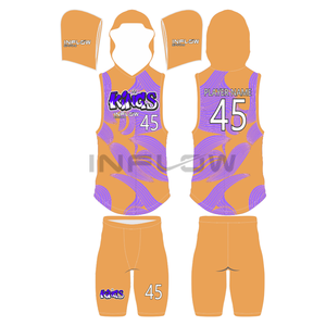 Ensemble de maillots de football américain 7 contre 7 pour jeunes, personnalisés par sublimation, maillots de football 7 contre 7, uniformes respirants - Product Image 6