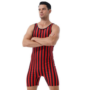 Combinaison de lutte pour hommes, collants sexy d'entraînement de fitness à séchage rapide, maillots de lutte pour hommes, maillots de sublimation - Product Image 2