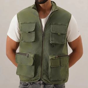 Veste de sécurité haute visibilité pour homme, certifiée CE, en polyester orange/bleu marine, imperméable, réfléchissante, pour l'exploitation minière, collection automne – Offre spéciale - Product Image 1