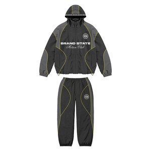 Venta al por mayor Unisex Vintage Tech Training & Jogging Windbreaker Chándal Personalizado Plain Nylon Hoodies Jogger Sets for Winter Seasons - Product Image 2