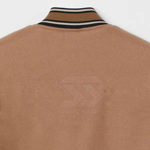 Chaqueta de Lona para Hombre, Estilo Letterman, Ecológica, de Secado Rápido, Transpirable, Resistente al Viento, con Cuello Alto, Cómoda y a un Precio Razonable - Product Image 5