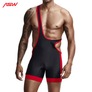 Body moulant pour homme, combinaison de lutte, de sport, de musculation, de qualité supérieure - Product Image 2