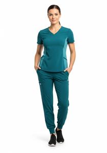 Best Wholesale Custom Woven Friendly High Quality Hospital <b>Doctors</b> Nurses Women Scrub <b>Sets</b> Medical Scrub Uniforms - Product Image 3