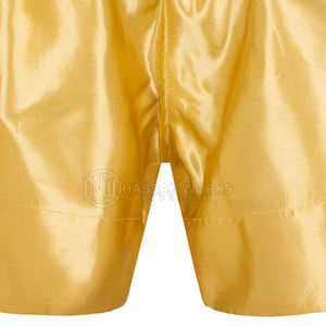Pantalones Cortos de Boxeo Tailandés Hechos a Medida, Estilo Nuevo, Color Personalizado, 100% Poliéster, Secado Rápido, Transpirables, Servicio OEM, Hechos en Pakistán para Hombre - Product Image 3