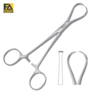 Pince à tendons chirurgicale, pince hémostatique manuelle en acier inoxydable, instrument certifié CE ISO13485 Classe I - Product Image 1
