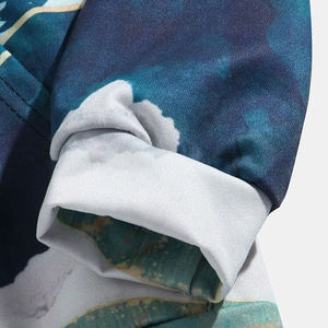 Logo personnalisé poids léger thermique à capuche prix de gros coton uni pour hommes vêtements sweats à capuche à sublimation - Product Image 5