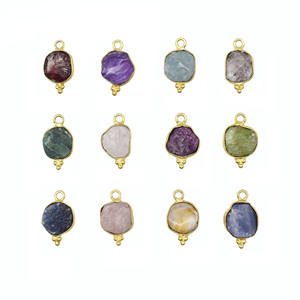 Citrine Raw Gemstone Pendentif Or Vermeil 925 Sterling Silver Bezel Set Charme Unique Bail Élégant Bijoux Cadeau pour Elle - Product Image 5