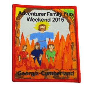 Concevez votre propre patch Patch tissé personnalisé fer sur - Product Image 5