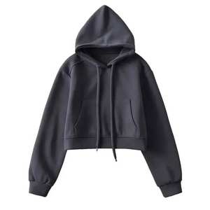 Mujeres última moda 2025 sudaderas con capucha de calidad superior para mujer color bolsillo frontal moda casual para mujer sudaderas con capucha y sudaderas de gran tamaño - Product Image 3