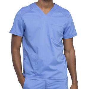 Uniformes de quirófano para hombre, elegantes, suaves, transpirables, uniformes de salón y spa, uniformes dentales coloridos para hombre - Product Image 6