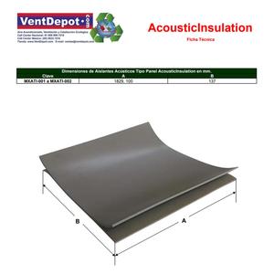 Panneau acoustique en placage de bois pour salles MXATI-002 26 STC 1,37 m x 1,00 m 4 mm ignifuge jusqu'à 82°C - Product Image 4