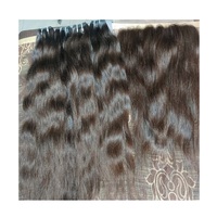 Mèches de cheveux naturels indiens Remy de qualité supérieure, ondulées, lisses, bouclées, double densité, sans produits chimiques, cheveux humains de haute qualité