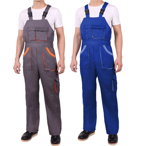 Customized Logo Long <b>Works</b> Overalls Jumpsuits <b>Jeans</b> Multi Purpose <b>Work</b> Coveralls for <b>Men</b> - Product Image 3