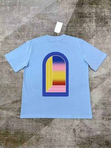 T-shirt de luxe Logo Printed Women Men T shirts <b>tees</b> Hip hop Oversized Men Casual Cotton T shirt Wholesale 2026 - Product Image 5