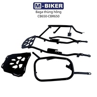 Support de sacoche arrière en acier inoxydable pour moto CB650 CBR650