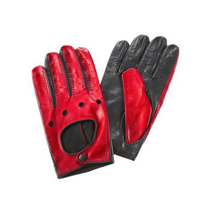 Guantes Ligeros de Cuero Vacuno Auténtico Negro Unisex de Alta Calidad al por Mayor, Compatibles con Pantalla Táctil, para Ciclismo en Todas las Estaciones - Product Image 2