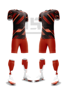 Uniforme Deportivo de Fútbol Transpirable 100% Poliéster, Camiseta y Pantalones Cortos de Fútbol de Alto Rendimiento para Adultos, Unisex, Equipos, Escuelas, Clubes, Ligas - Product Image 5