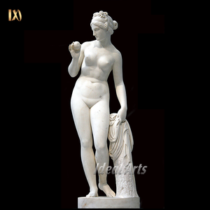 Antigua estatua de mármol de Venus hecha a mano figura de diosa romana griega para colección de arte y exhibición de galería - Product Image 2