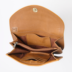 Portefeuille en cuir de vachette fait main pour femme, style western vintage, pochette - Product Image 5