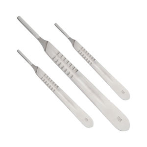 Professional Dental Scalpel Handles No 4 Stainless Steel High Quality Custom <b>Instruments</b> Manufacturer Sialkot Pakistan - Product Image 1