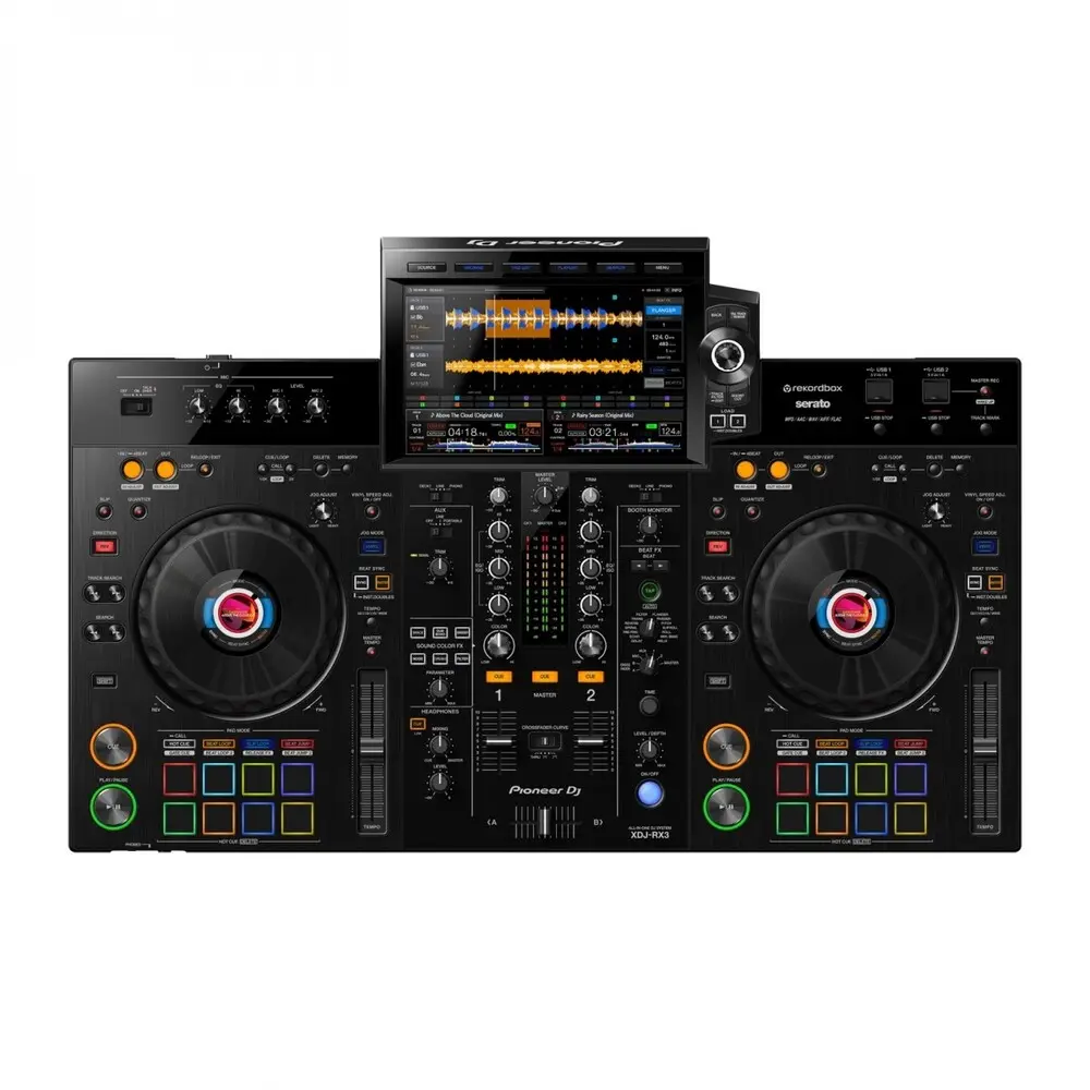 Mới ban đầu XDJ-RX2 tất cả-trong-một DJ hệ thống kỹ thuật số DJ 7 mới màu đen