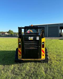 Chargeuse compacte sur chenilles CAT 259D, moteur diesel Caterpillar, mini-chargeuse jaune, équipement de construction haute performance - Product Image 4