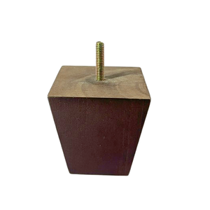 Patas de muebles cuadrados de madera maciza, calidad superior, uso en exteriores, fácil instalación, agujeros preperforados, apartamento fuerte para sala de estar - Product Image 2