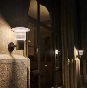 ArchiRay LED applique murale solaire extérieure IP65 4.5W meilleure qualité la plus brillante haute performance économie d'énergie cour jardin - Product Image 3