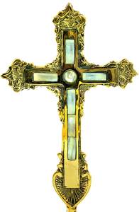 Cruz de Pared de Jesucristo Hecha a Mano en Acero Inoxidable Estilo Art Deco, Decoración Religiosa para Colgar en la Pared para el Hogar, Área de Oración y Regalo de Cumpleaños - Product Image 5