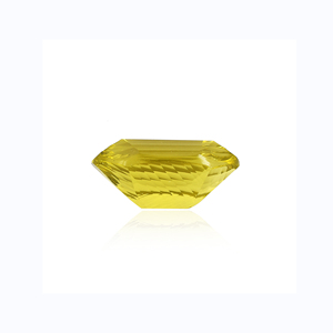Meilleur prix de qualité supérieure Quartz citron naturel pierre précieuse en vrac jaune Concave coupe forme ovale 12x16mm fabrication de bijoux - Product Image 2