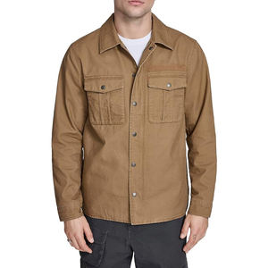 Chaqueta de Lona Moderna para Hombre, con Logotipo Frontal, Ligera y Duradera, para un Estilo Urbano y Comodidad Diaria - Product Image 1