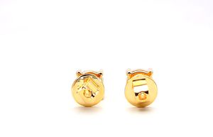 Pendientes de diamantes VVS cultivados en laboratorio HPHT CVD, oro rosa amarillo de 14K, tipo de perno certificado IGI para regalos de bodas y aniversarios - Product Image 4
