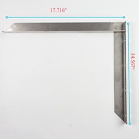 Soporte de Pared de Acero Inoxidable Tipo L ADONG |   Soporte Personalizable para Aire Acondicionado |   OEM Vietnam |   A01 |   Color Personalizado |   Inicio