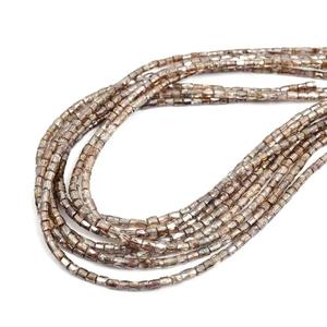 Collar de Cuentas de Diamantes Facetadas de 3mm Color Champán, Fabricación de Joyería, RARO, 100% Natural, Marrón Claro, Certificado por Terceros, Hecho a Mano - Product Image 3