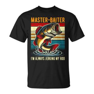 Maglietta da pesca Master Baiter per pescatori attivi che lanciano la canna - Product Image 1